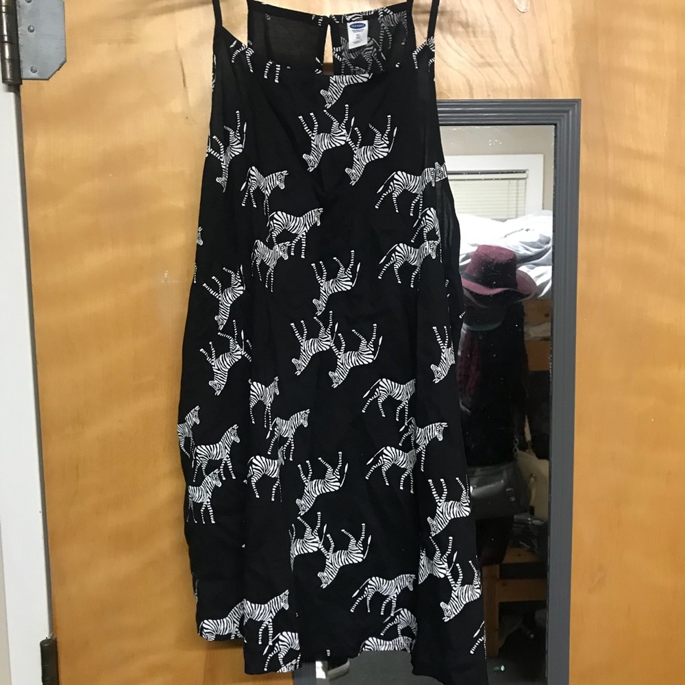 Printed Foley tank top